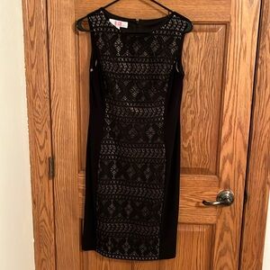 9&co black dress size 6